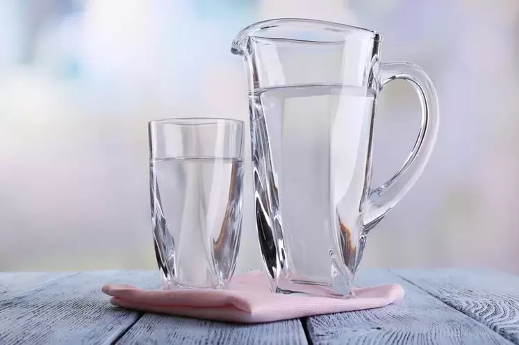 water for drinking