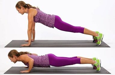 How to do push-ups to lose weight